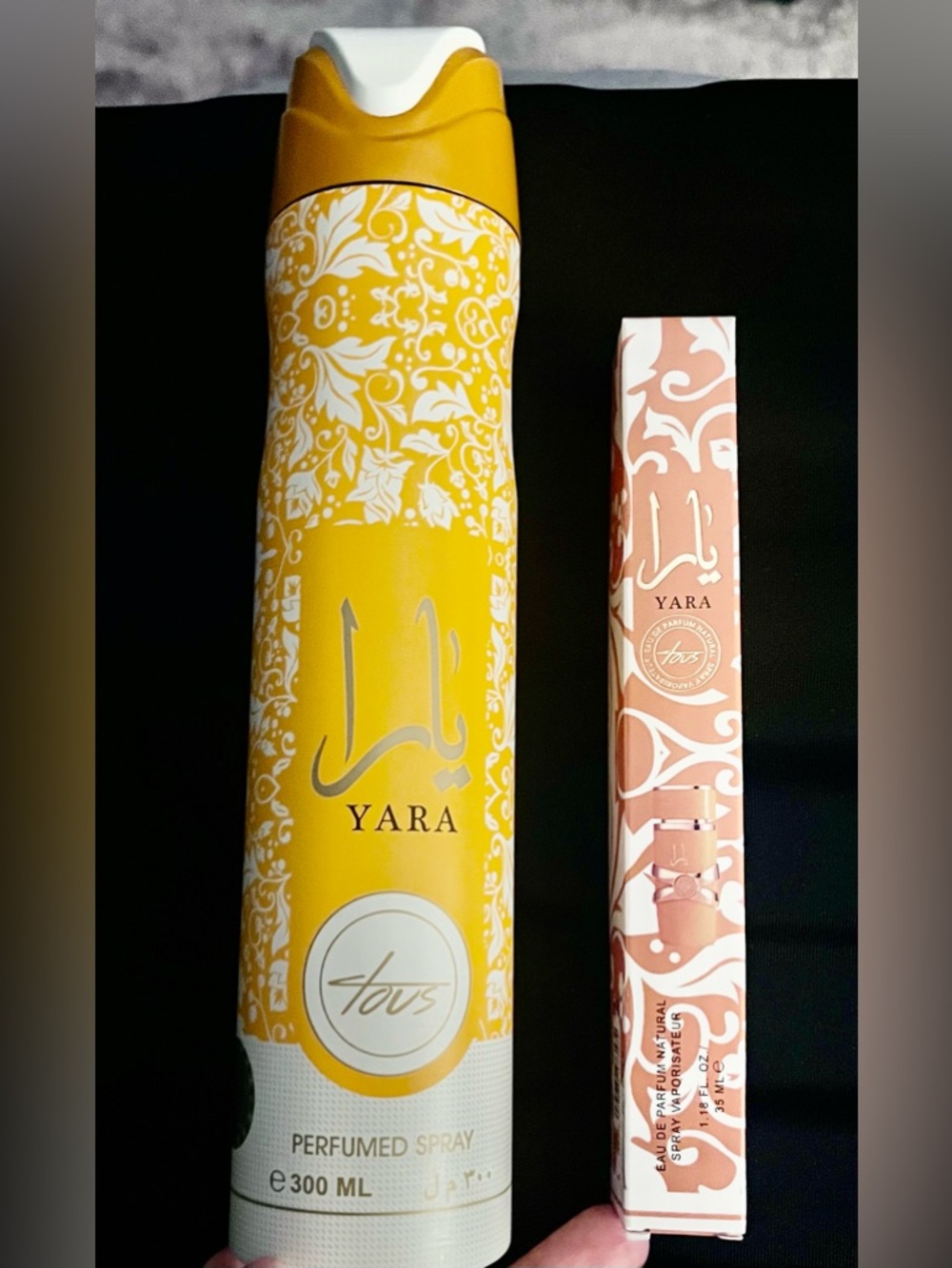 🔥New Lattafa Yara Tous 300ml perfumed spray & Yara Tous (EDP) travel-size. SET